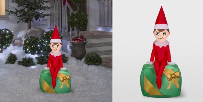 Target Is Selling An Elf On The Shelf Inflatable and My Kids Will Be So Happy