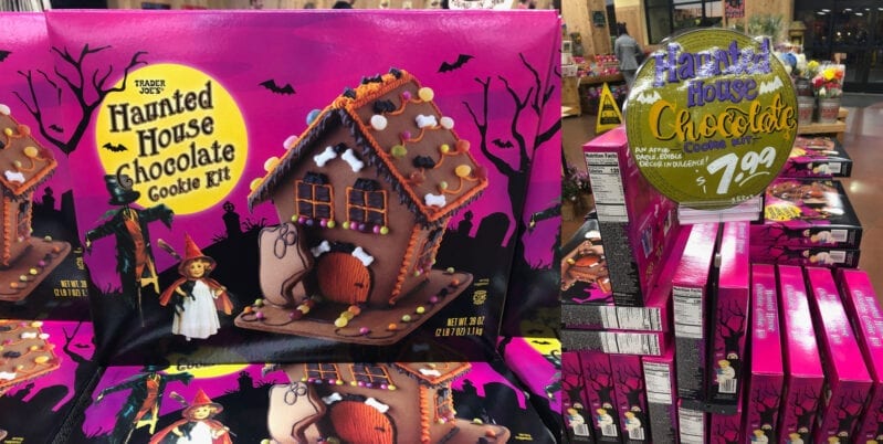 Trader Joe’s Is Selling $8 Haunted House Chocolate Cookie Kits
