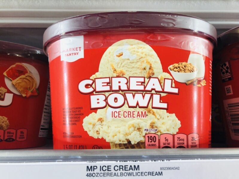 Target is Selling Cereal Bowl Ice Cream That Tastes Like Cinnamon Toast Crunch Cereal