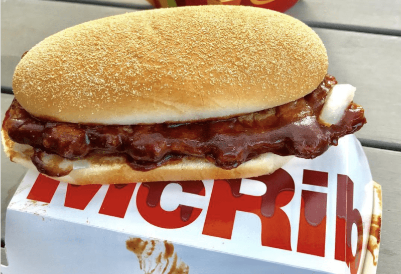 McDonald’s McRib is Back For A Limited Time and I’m On My Way