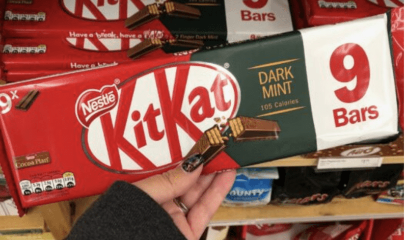 World Market is Selling KitKat Dark Mint and They Are The BEST