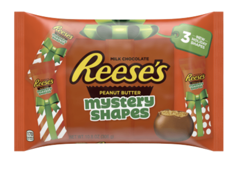 Reese’s is Releasing Three New Mystery Holiday Shapes and I Can’t Decide What They Are