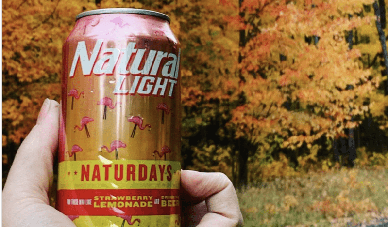 Natural Light Beer has a Strawberry Lemonade Flavor Called Naturdays. You HAVE to try it!