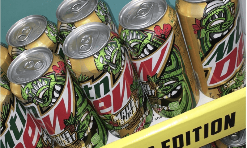 Mountain Dew Released A New Tropical Flavor and Now I’m Ready for A Beach Vacay