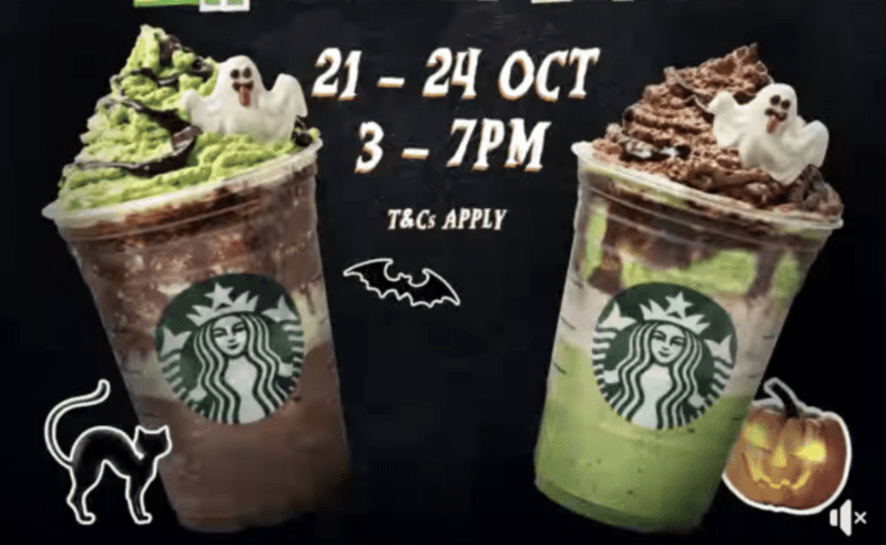 Starbucks Singapore is Offering Buy One, Get One All Venti Drinks