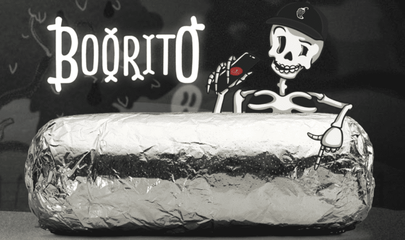 Chipotle’s $4 “Boorito” Deal is Back for Halloween