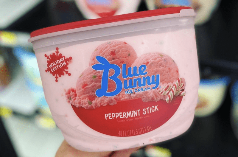 Blue Bunny Peppermint Stick Ice Cream Is Back, and I’m Ready!