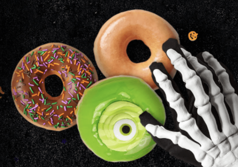 Krispy Kreme is Giving Away Free Donuts on Halloween