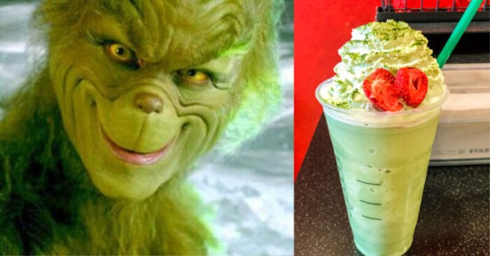 Your heart will grow three sizes (in a good way!) after you try this Starbucks secret menu Grinch Frappuchino