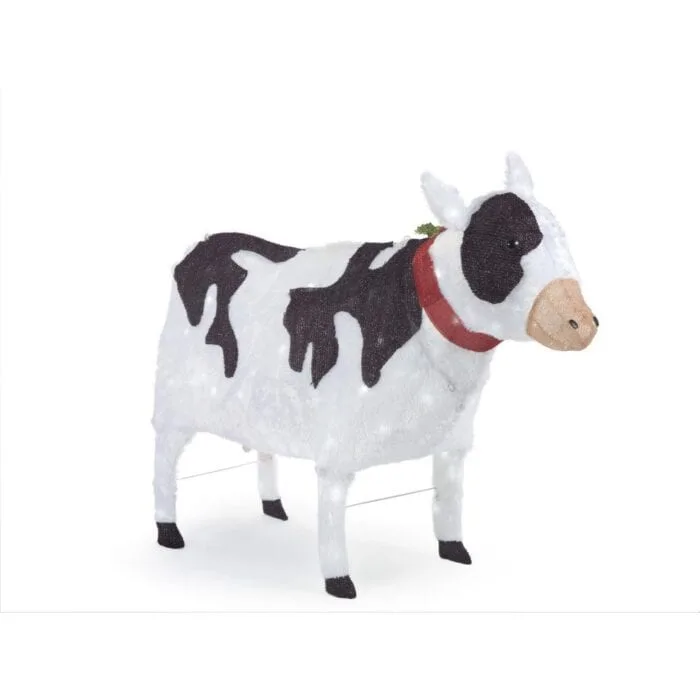 Home Depot Is Selling A Light-Up Christmas Cow and I Need One