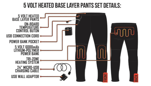 You Can Get Battery Operated Heated Pants For The Person Who Is Always Cold