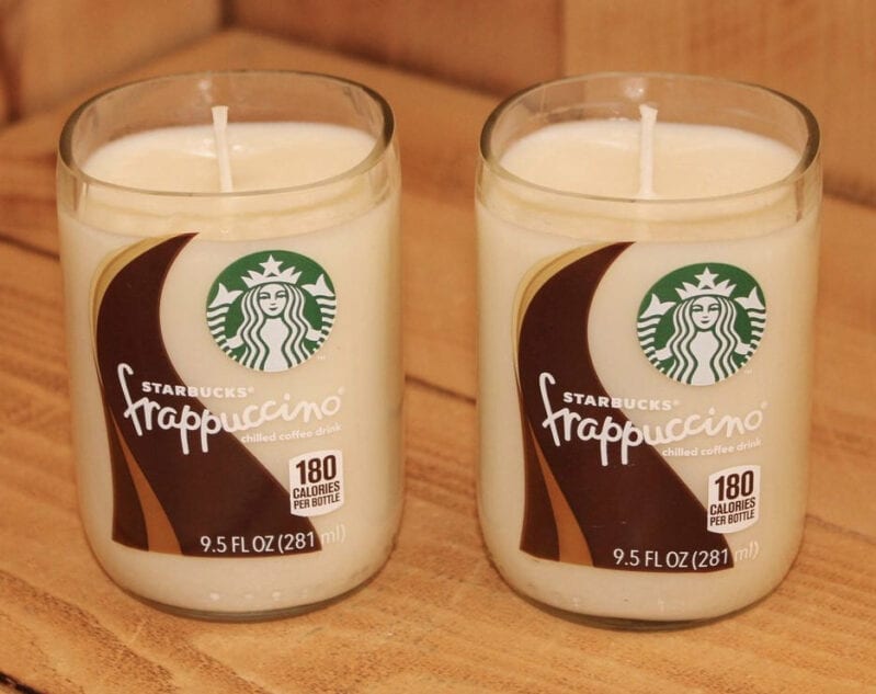 You Can Get Starbucks Frappuccino Candles That Come in Frappuccino Bottles