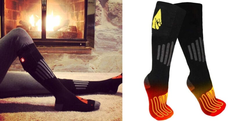 You Can Get Heated Socks for The Person Who Always Has Cold Feet
