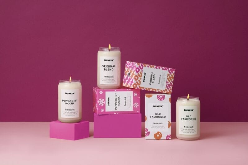 Dunkin’ Donuts Just Released Scented Candles That Smell Just Like Their Holiday Drinks