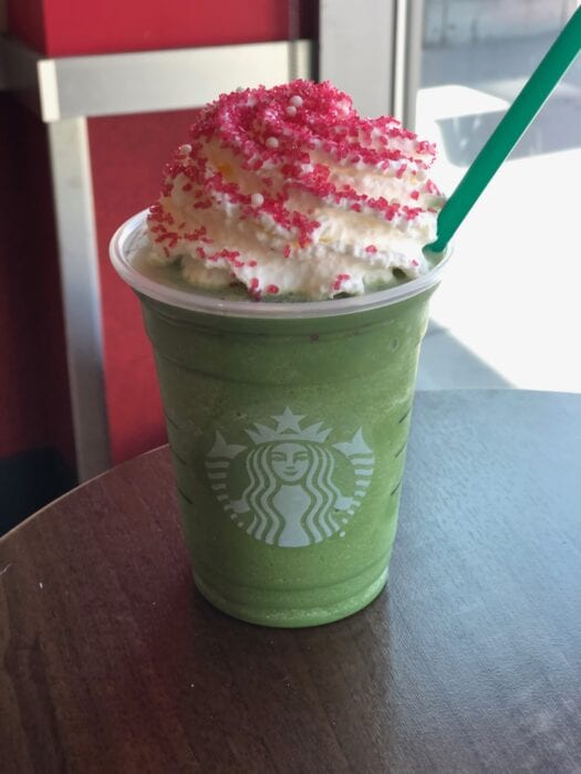 you've gotta try this Buddy The Elf Frappuccino from starbucks secret menu