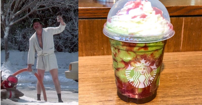 You Can Get A National Lampoon’s Christmas Vacation Frappuccino at Starbucks