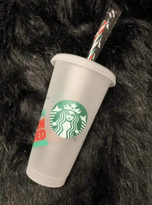 Buddy the Elf-reusable Starbucks Cup 