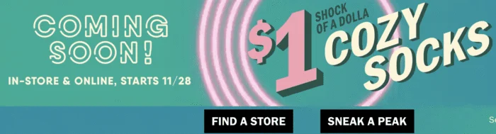 Old Navy Is Offering $1 Cozy Socks For Black Friday