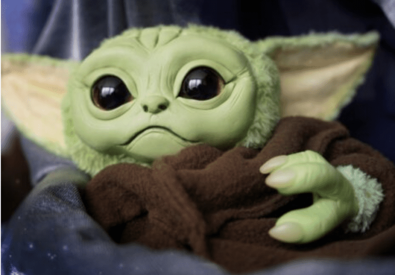 You Can Get A Baby Yoda Doll and I’m Dying In Excitement