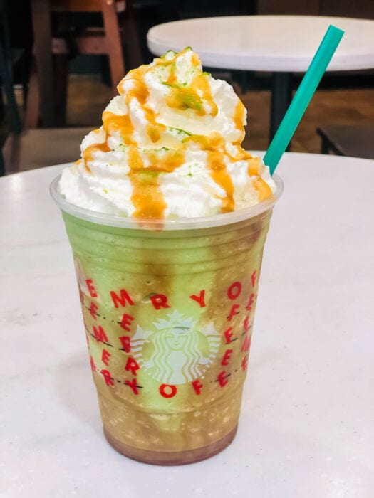 We created the Mandalorian Frappuccino to celebrate the popular Dinsey+ show