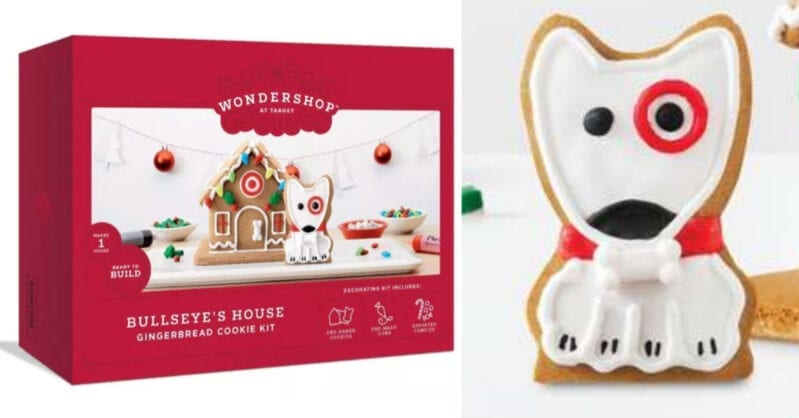 Target is Selling A $7 Bullseye Dog Gingerbread House and I Need It