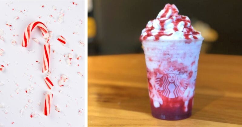 Here’s How to Order The Candy Cane Frappuccino at Starbucks