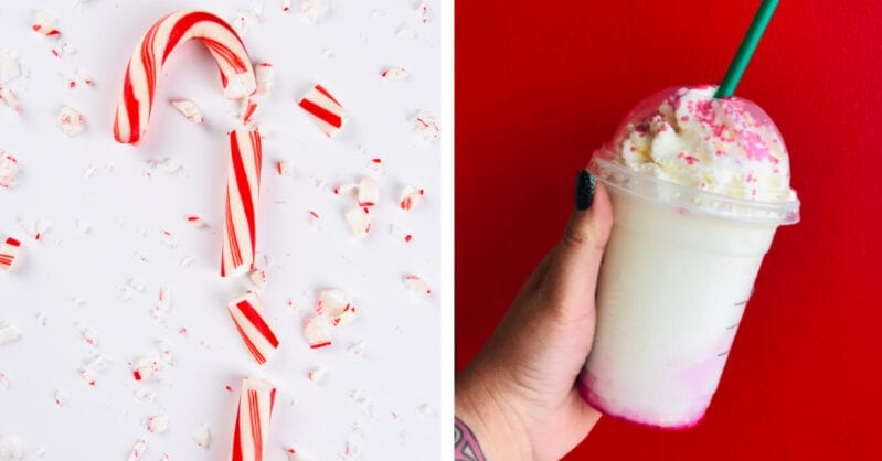 You Can Get A Candy Cane Frappuccino at Starbucks
