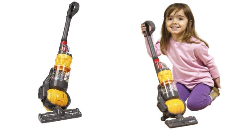 You Can Get Your Kids A Dyson Toy Vacuum That Actually Picks Things Up Off The Floor