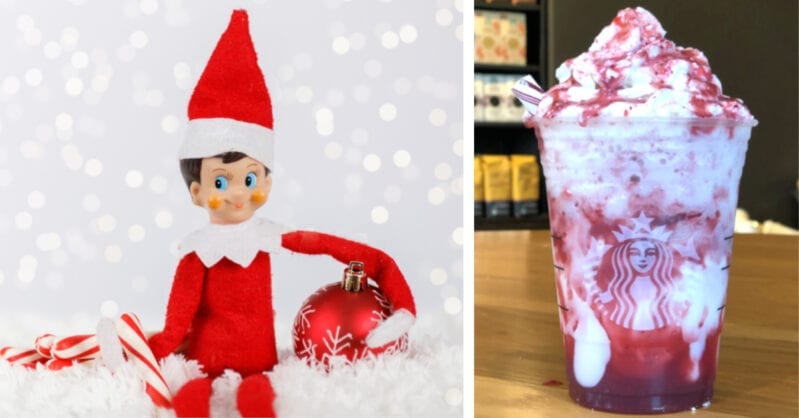 You Can Get A Elf on The Shelf Frappuccino at Starbucks