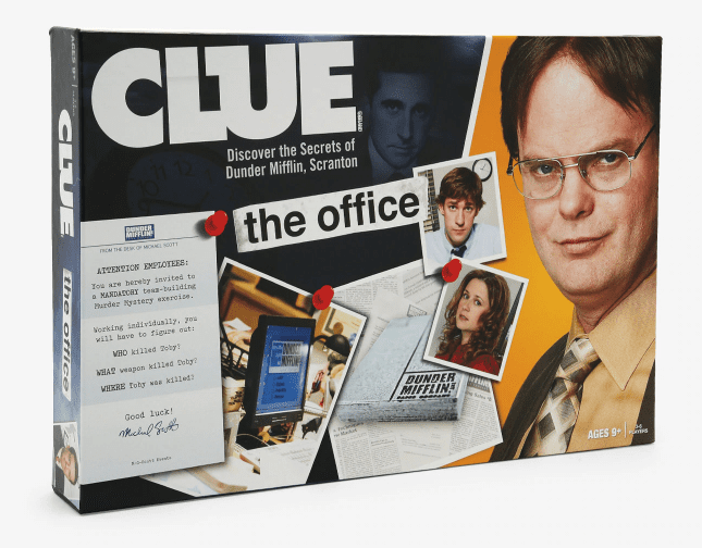 Get This Office-Inspired Clue Game To Find Out Who Killed Toby