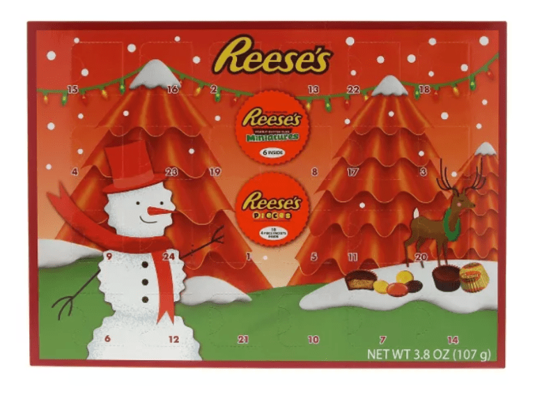 Target is Selling Reese’s Advent Calendars To Make Your Holidays Extra Sweet