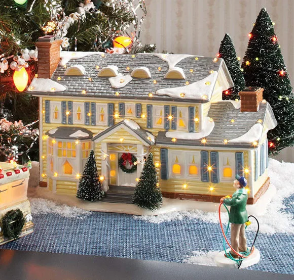 This National Lampoon Christmas Vacation Village is the perfect Christmas decoration