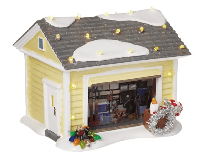 Every piece of the National Lampoon Christmas Vacation Village collection is just like the movie