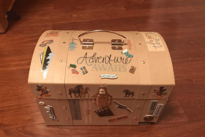 This Grandma Made A Homemade Adventure Gift Box With 12 Months Of Family Activities