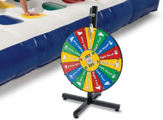 Hammacher Schlemmer Giant Inflatable Twister Game