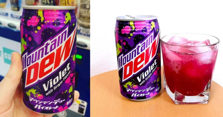 Mountain Dew Violet From Japan is Finally Available Here in The U.S.