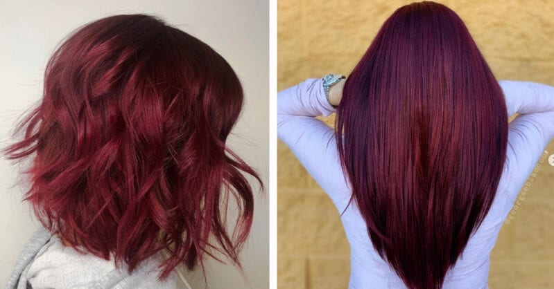 Wine Red Henna Hair Dye - Etsy UK