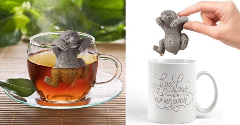 This Sloth Tea Infuser Helps You Brew Your Tea Nice and Slow