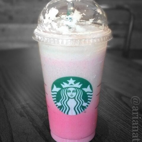 The Pink Ombre Frappuccino