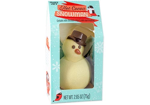 Trader Joe's Hot Chocolate Snowman Bombs are a perfect Christmas stocking stuffer
