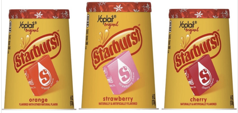 You Can Get Yoplait Starburst Yogurt In 4 Different Flavors
