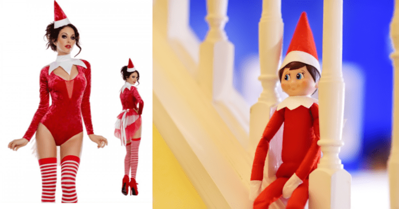 You Can Get A Sexy Elf On The Shelf Costume And Why Does This Even Exist What Is Happening