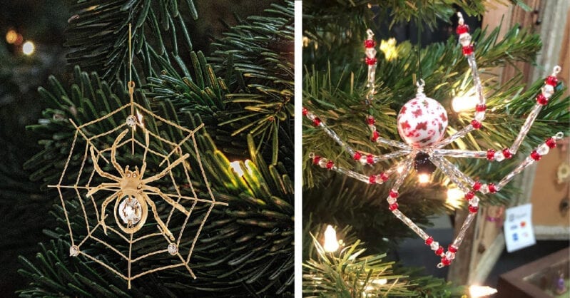 People Are Putting Spider Ornaments on Their Christmas Trees, Here’s Why