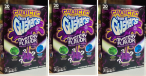 Galactic Fruit Gushers Are Back and This Time, The Flavor is A Mystery