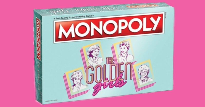 You Can Get A Golden Girls Monopoly and I Call Dibs on Being Rose