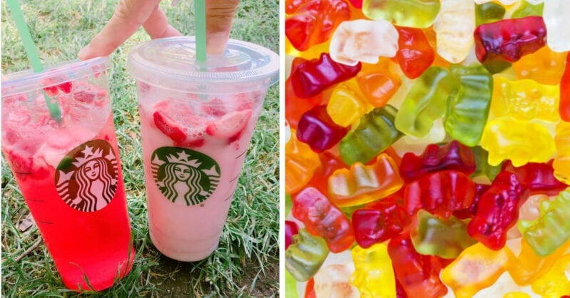 Here’s How To Order The Gummy Bear Drink Off The Starbucks Secret Menu