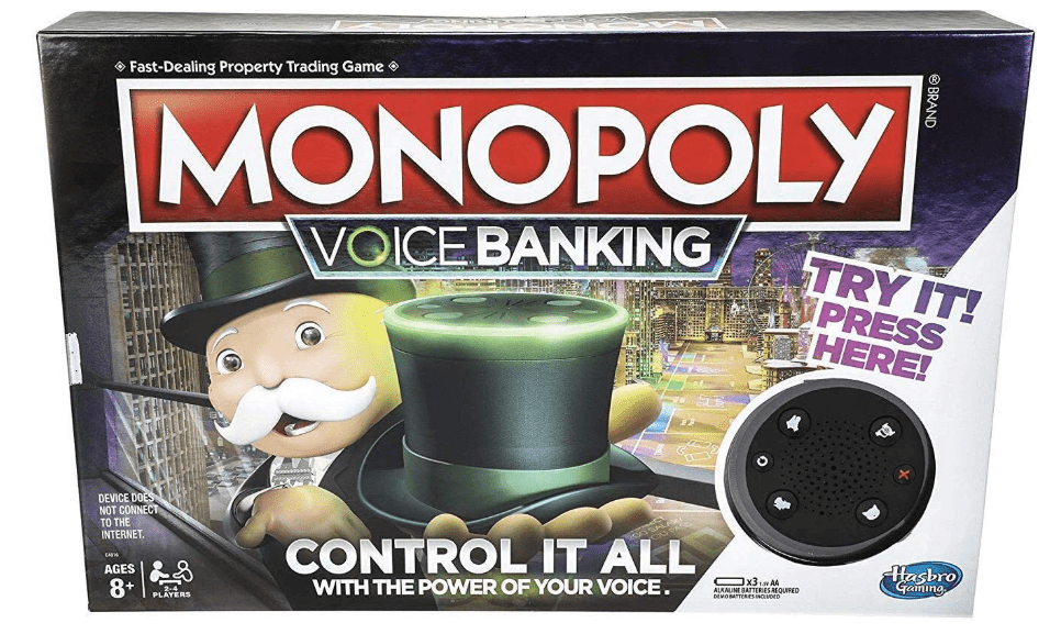 You Can Get A Monopoly Voice Banking Game That Keeps Track of Money Electronically