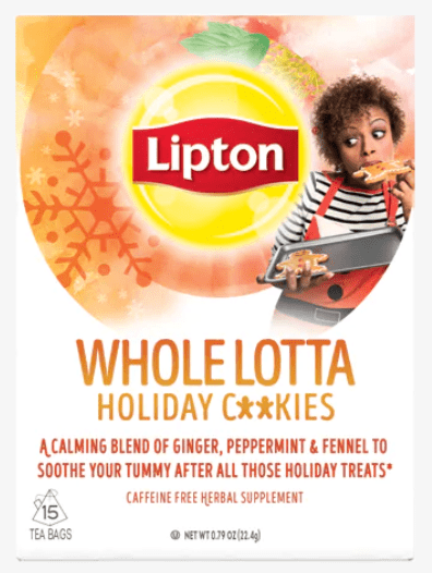 Lipton's new Dealing with Relatives tea os perfect for after dinner tea time
