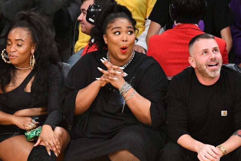 Lizzo Twerked In Her Thong At The Lakers Game And I Have So Many Questions