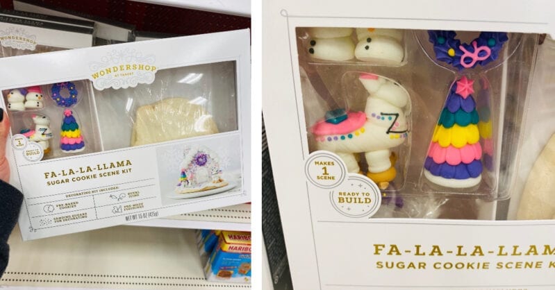 Target is Selling a $10 Llama Cookie House Kit And I Llove it